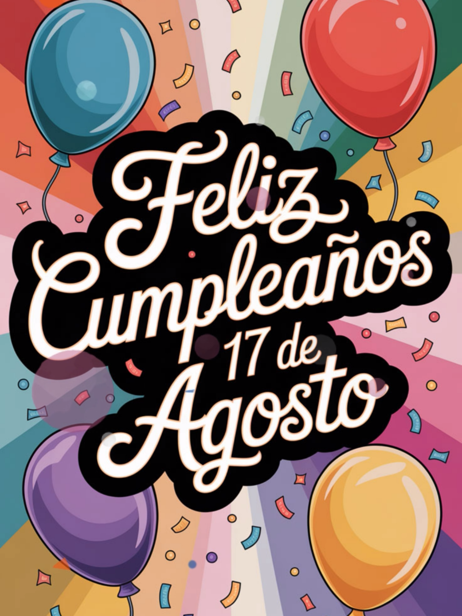 Feliz Cumpleaños 17 de Agosto - Happy Birthday to You para el 17 de Agosto ¡Felicidades! ¡Cumpleaños Feliz 17 de Agosto! Muchas felicidades a todos los que cumplen años un 17 de Agosto. Celebra tu cumpleaños con esta hermosa cancion del Happy Birthday to you. #17deAgosto #cumpleaños #Agosto #cancióndecumpleaños #eshoy #FelizCumpleaños #CumpleañosFeliz #happybirthday #17Agosto