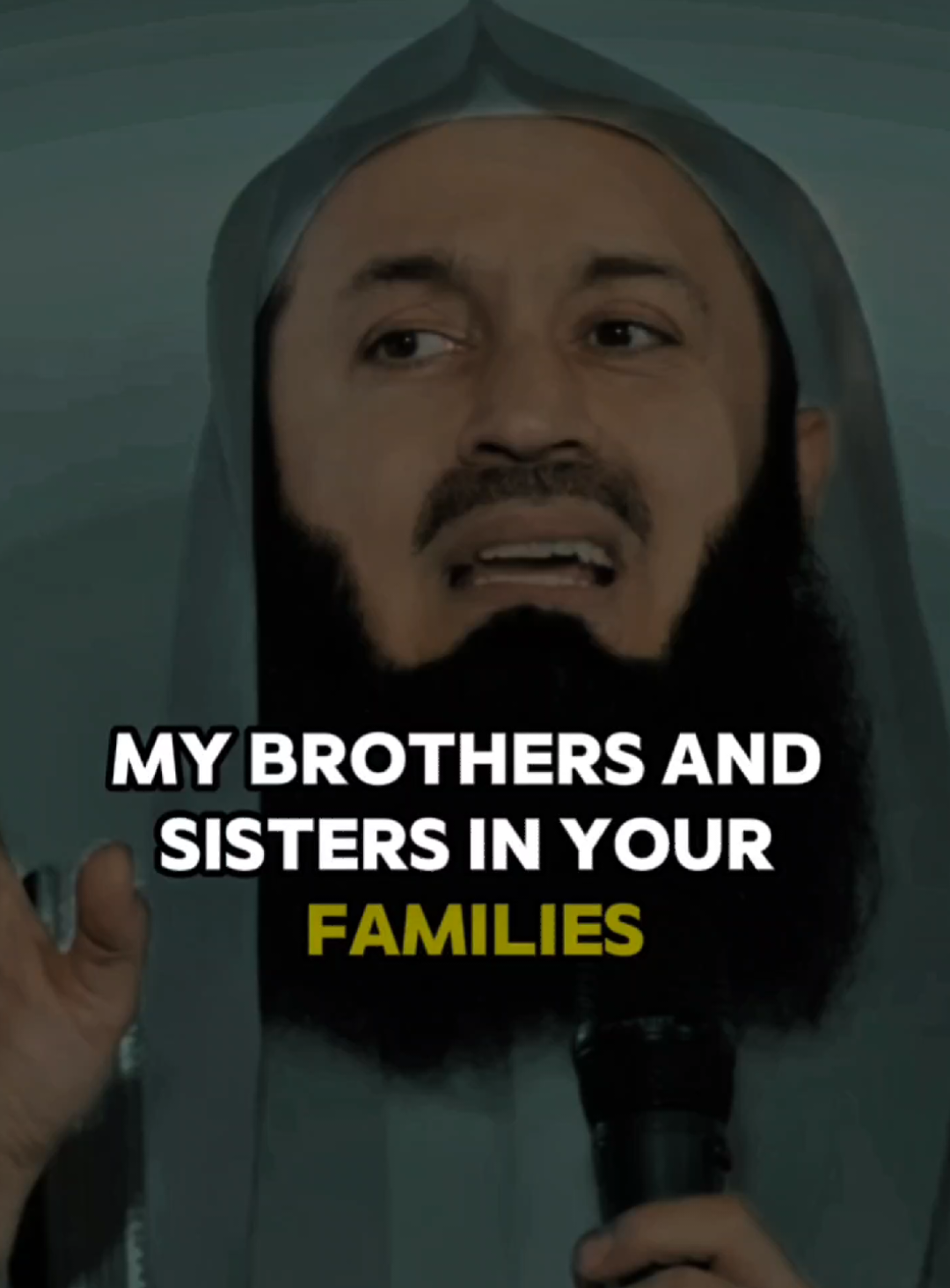My brothers and sisters in your Families. #muftimenk #islamicreminder #islamicmotivation #fyp #foryoupage 