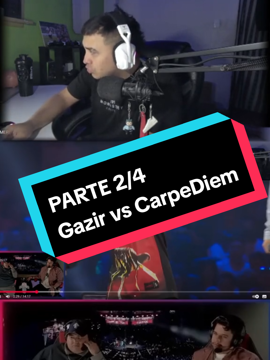 Parte 2 / 4 #freestyle #carpediem #aczino #gazir #redbullbatalla 