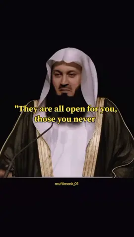🖤 . . . .Mufti Menk motivation muftimenk muftimenkofficial #islamicreminder #1million  #fyp #creatorsearchinsights 