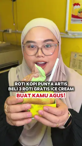 Baker Old Roti Kopi punya artis enak murah  Lagi ada promo khusus yang namanya “Agus” di awal tengah dan akhir berhak dapat gratis roti:ice cream  Buruan deh jangan sampe ketinggalan promonyaa di @bakerold.id 🫶🏻 #kulinerbekasihits #kulinerbekasi #bakerold #rotikopi 