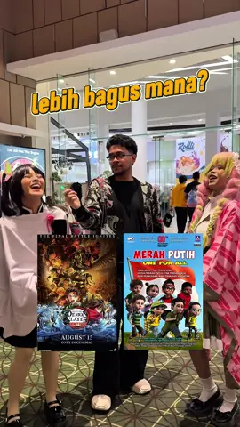 demon slayer: infinity castle vs merah putih: one for all 🤔📊 #demonslayer #kimetsunoyaiba #merahputihoneforall 