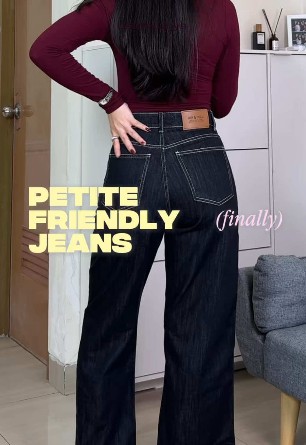 akhirnya ketemu juga jeans brand lokal yang cocok buat petite 🫰🏻  kali ini baru ketemu satu aja dari @Hip and Tell tapi aku sebagai manusia yang sebenarnya bukan kaum petite pun masih suka bgt sama jeansnya 🥹😍 se NYAMAN itu buat daily!! #fyp #jeanswanita #jeanslokal #brandlokal #rekomendasijeans #jeansrecommendation #jeanspetite #jeanspendek #jeansbigsize #hipandtell #hipandtellpetite 