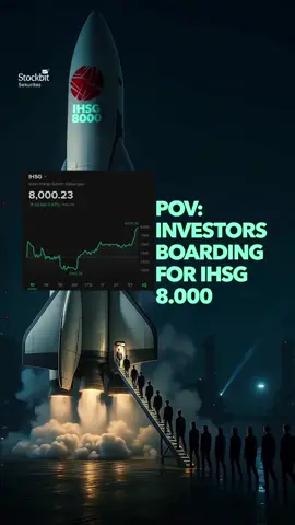 IHSG Menuju Level 8.000, akhirnya IHSG mencetak rekor tertinggi sepanjang masa (all time high/ATH) 📊📈🚀 . . . #saham #ihsg #ihsg8000 #investor #bursaefekindonesia 