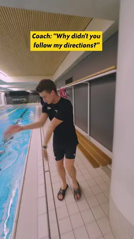 Coach: focus on your form. Me: focusing on surviving 😅 #Swimming #swimgym #swimlife #swimrun #swimbikerun    