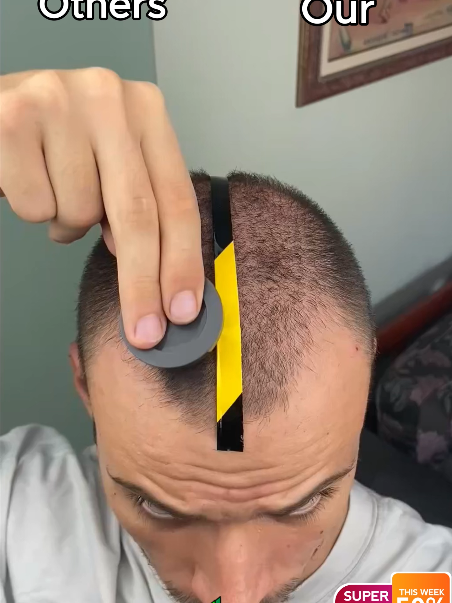 RUBBED & WASHED? HAIRLINE POWDER STILL PERFECT! 🌊#2025 #hairlinepowder #hairline #waterproofmakeup #HairMagic #smudgeproof ##TikTokMadeMeBuyIt #50off #baldspotcover #instanthairmagic #viralproducts