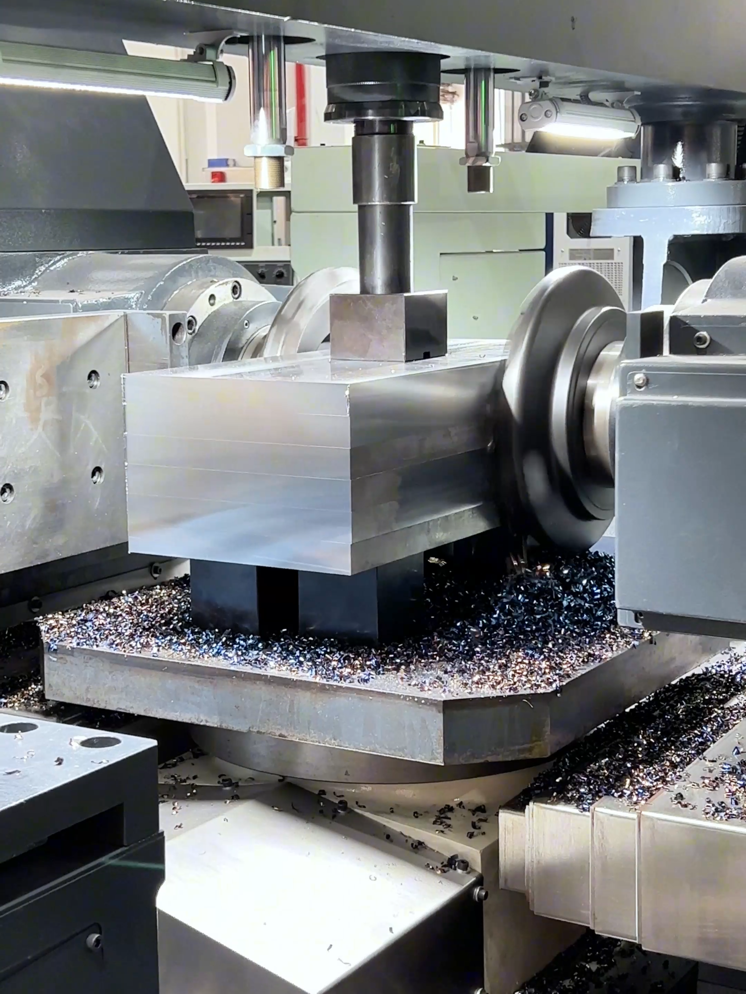 CNC Duplex Milling Machine #mold #molding #moldmaking #moldbase #moldmaker #plasticmold #injectionmolding #toolsteel #moldsteel #diecasting #cncmilling #cncmachining #cncmachiningcenter #instamachinist #cncmachinist #fyP #cncmachine #machineshop #machinetools #manufacturing