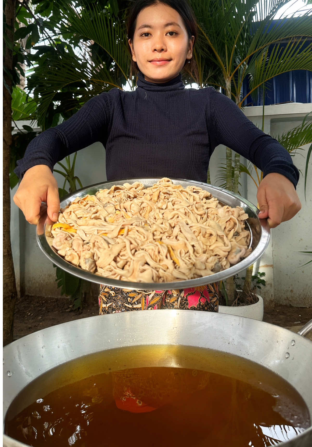How to cook chicken intestines recipe #tiktokfood #cooking #asmr #Recipe 