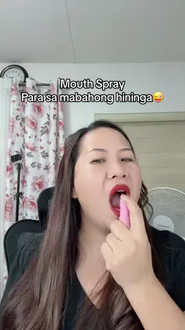 Iwas mabahong hininga sa mouth spray na to #mouthspray #badbreath #freshbreath 
