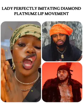 Lady perfectly imitating Diamond Platnumz Lip movement 🎥: @Official_neila #tendingkenya #viralkenya #tiktokkenya #diamondplatnumz 