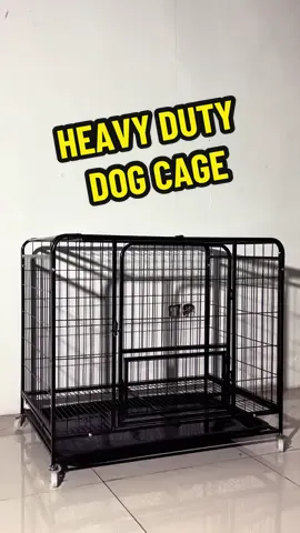 Safe. Comfy. Paw-approved. 🐾🐶 The cage your pup deserves! CLICK THE YELLOW BASKET! #cage #dog #petessentials 