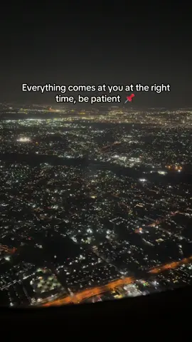 Everything comes to you at the right time, be patient. 📌 