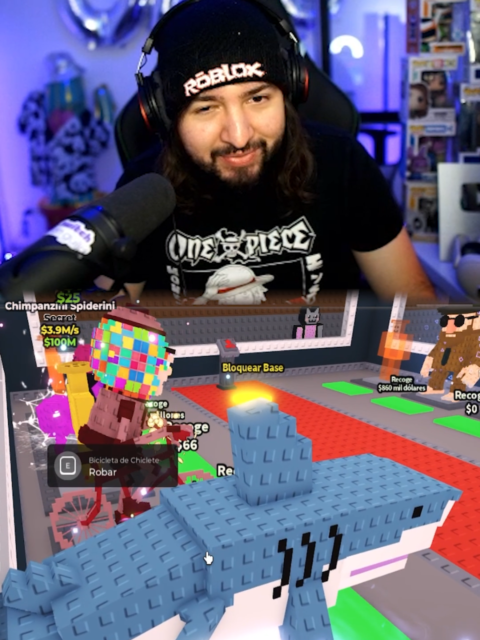ME GICE PASAR POR UN TRALALERO TRALALA para robarle a MATIWI en roba un BRAINROT #adminpanel #adminabuse #robloxedits #ROBAUNBRAINROT #stealabrainrot 