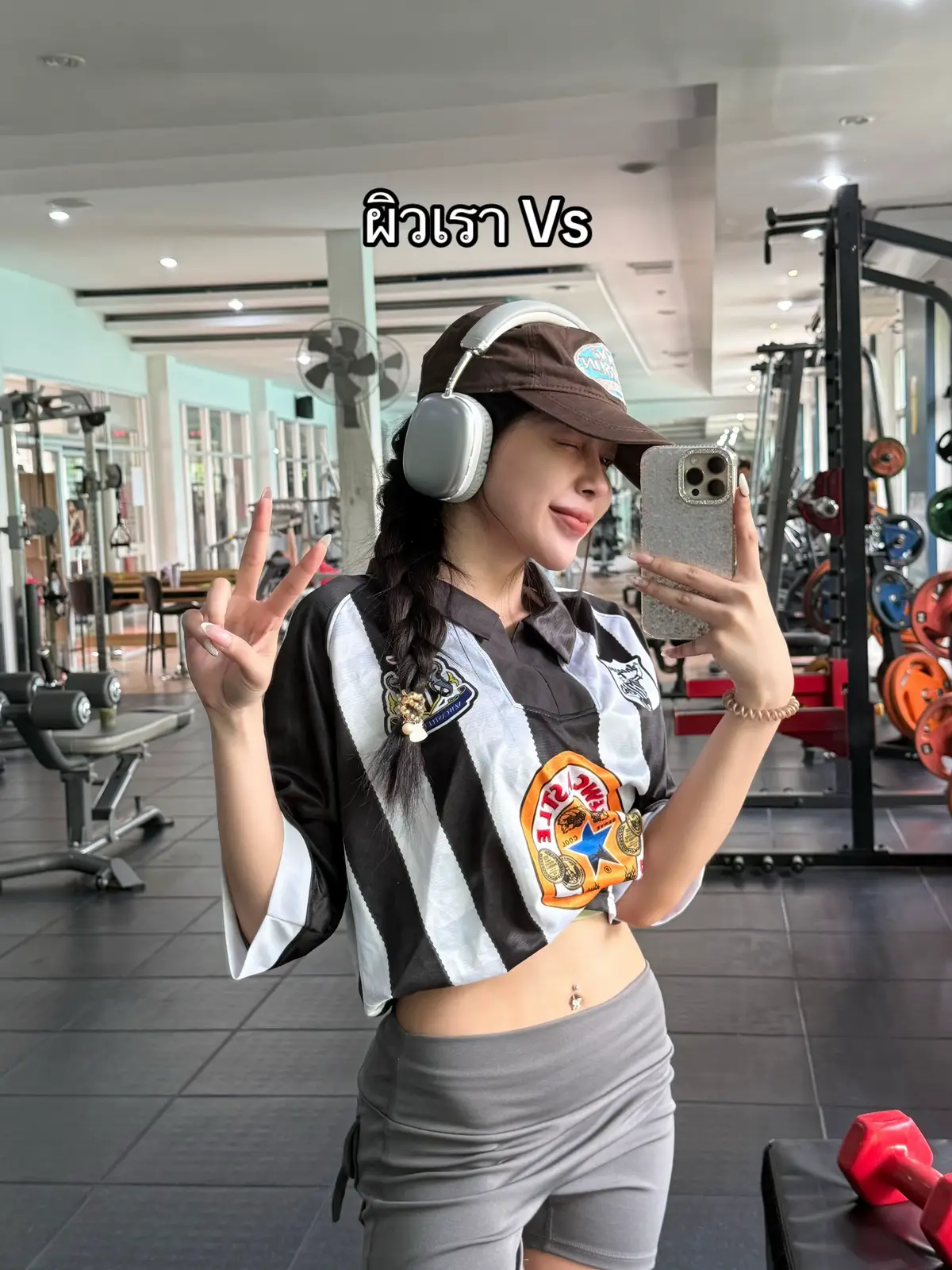 #fypシ゚ #เปลี่ยนตัวเอง #ออกกําลังกาย #ผิวขาว #ออร่าพีส 