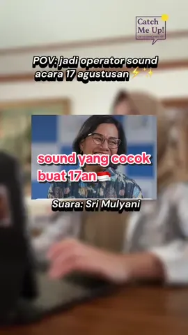Replying to @inzasw perayaan 17an, soundnya ini aja gak sih yang di play.. dengerin aja dulu suara pejabat, siapa tau next suara rakyat yang didengerin #oops #srimulyani #prabowo #gibran #bupatipati 