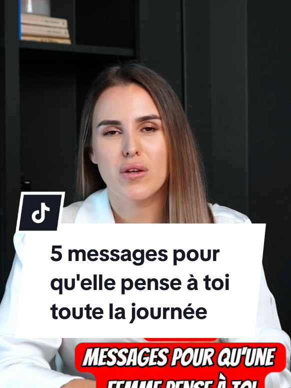 5 messages pour qu'elle pense à toi toute la journée #draguer #séduction #psychologie #relationships #amour 