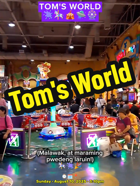 Tom's World Robinsons Galleria #tomsworldphilippines 