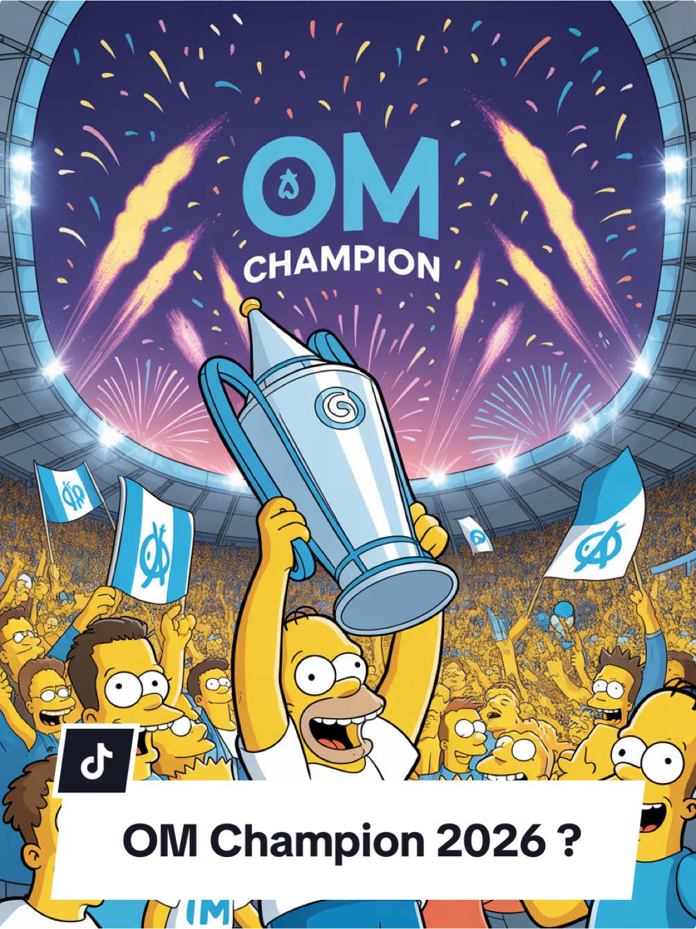 L’OM champion de Ligue 1 en 2026 ? #simpsons #histoire #prediction #simpson #histoirefictive 