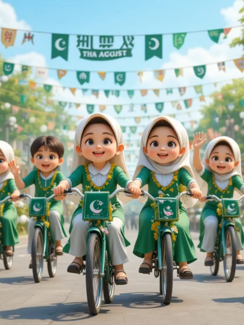 Har Ik Pakistani Ny Pukara Pakistan _ 14th August Cartoons For Kids #millinaghma#foryoupage #kidsoftiktok #foryou #stories #fypシ #rainyday #fyp #1mviews #independenceday #14august #pakistanzindabad #pakistan🇵🇰