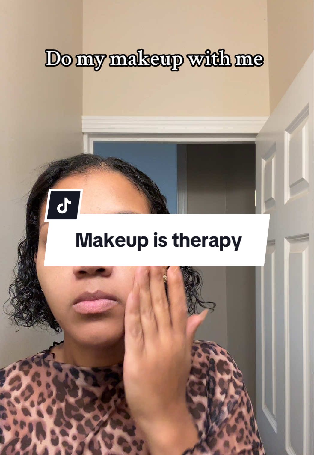 Makeup is therapy 🫶🏽#creatorsearchinsights #draftsposting #tiktok 
