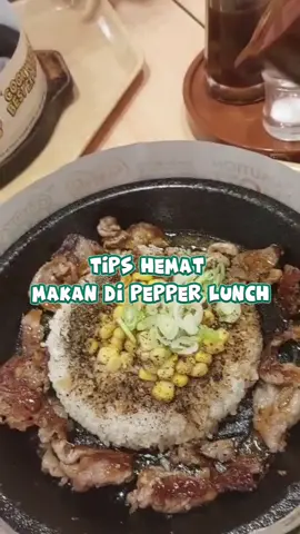 Hemat banget kl belinya via TikTok  #promomakanmerdeka #jelajahbegah #promomakangajian #promoseruweekend #PepperLunch