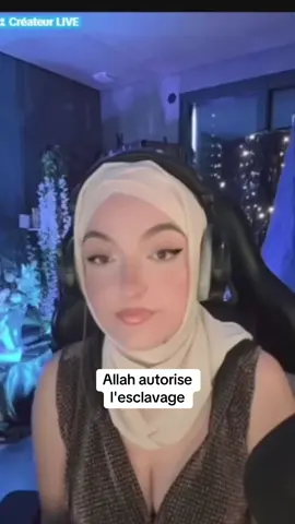 Casus lady pointe du doigt une des contradictions et atrocités du coran: comment un Dieu miséricordieux et juste peut-il autoriser l’esclavage ? #religion #islam #rappelislam #debat #philosophie 