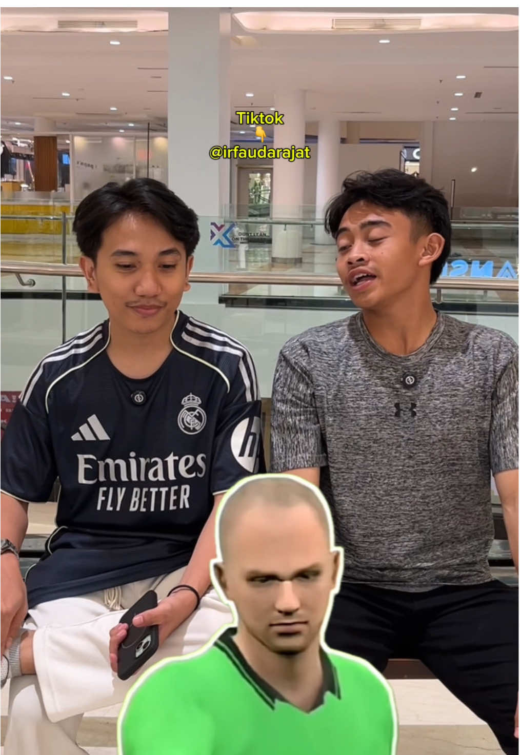 With demit @Irfaudarajat coba rating ges! Komen siapa lagi yg gua harus tanya! #fyp #efootball 