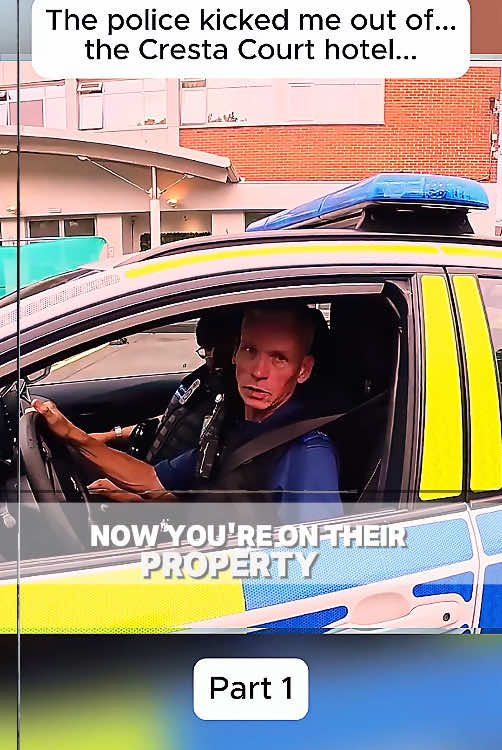 The police kicked me out of...the Cresta Court hotel... #videoviral  #migrant  #cooking  #cops  #police 