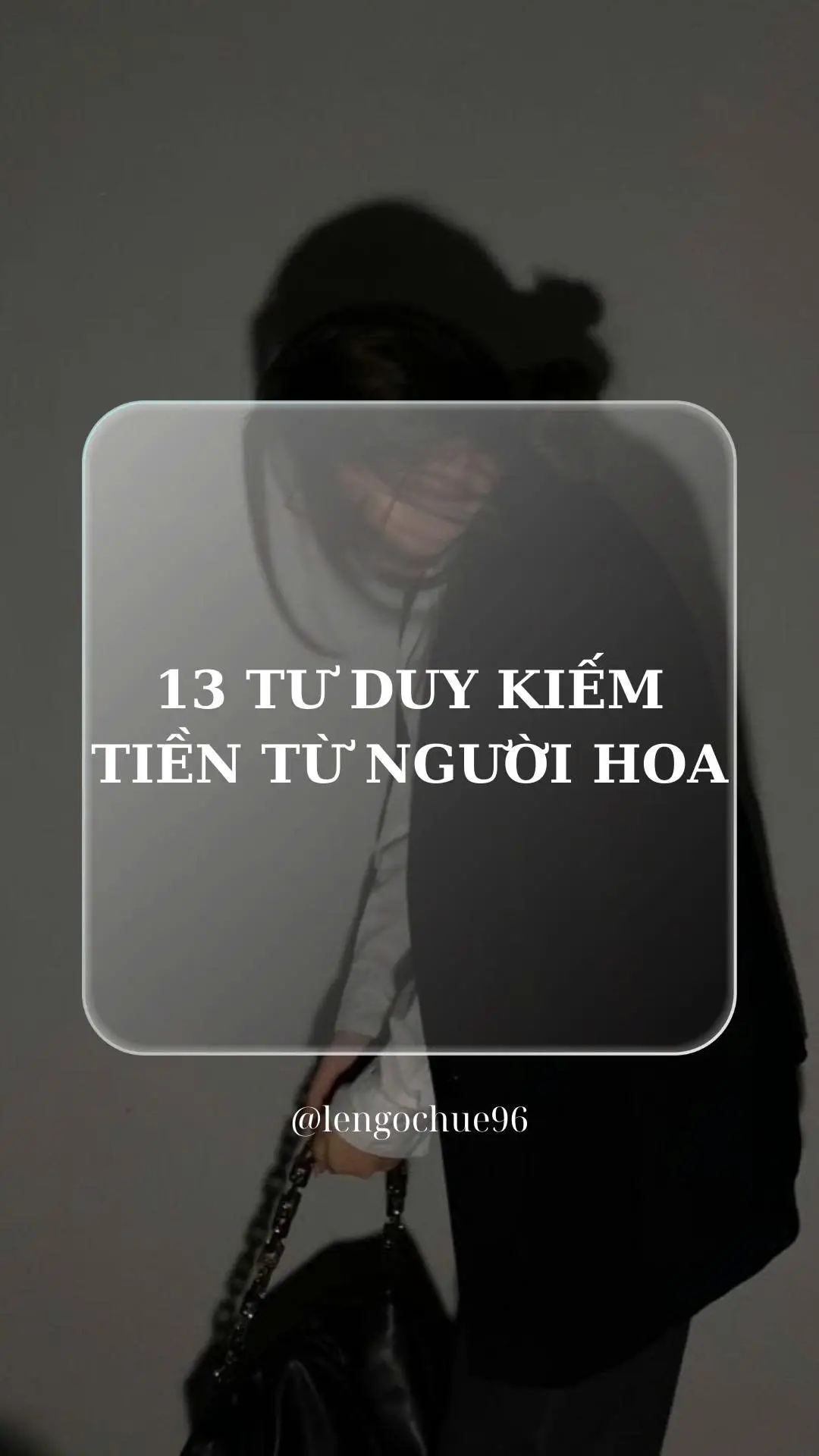 Người xưa nói: “Muốn giàu phải hiểu đạo, muốn bền phải hiểu đời.” Người Hoa giữ trong mình những nguyên tắc kiếm tiền ko hoa mỹ, ko ồn ào nhưng bền bỉ như nước, thấm sâu như mưa dầm. #lengochue #yeubanthan #tuduongnoitam #phattrienbanthan #xuhuong 