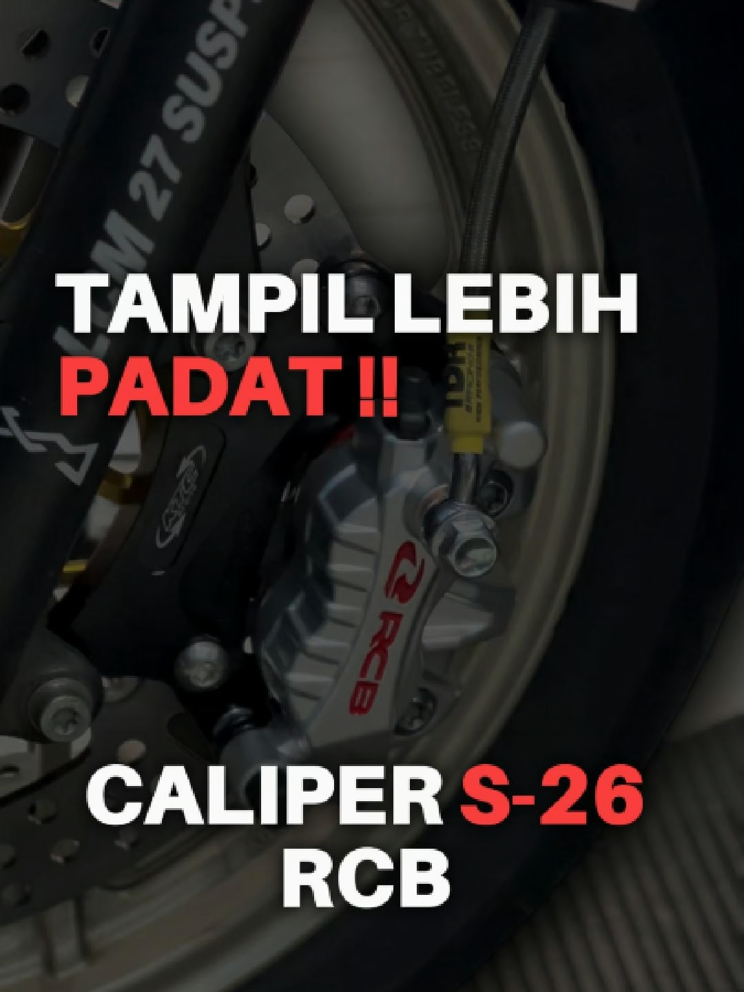 Kekuatan berhenti ada di tangan kamu Bukan sekadar kaliper, ini karya untuk pecinta kecepatan. 