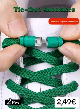 Ya no tendrás más cordones desatados. 