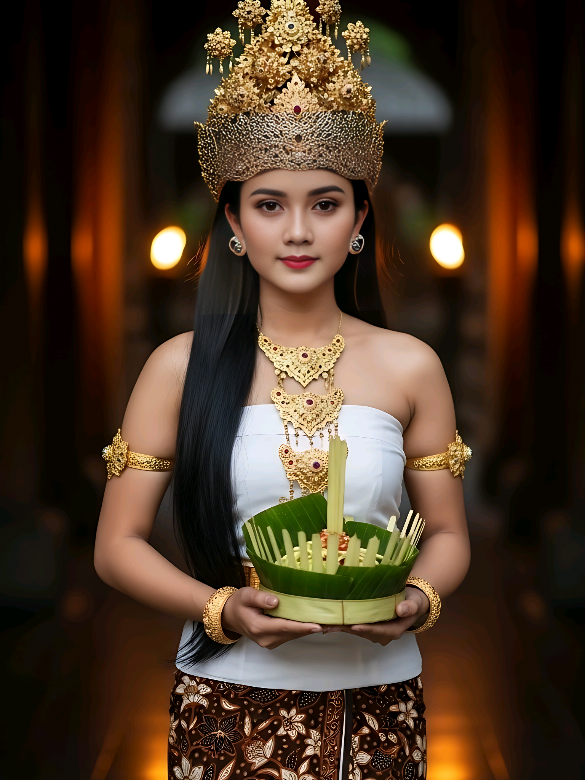 Sesajen adalah sarana simbolis dalam ritual, berfungsi sebagai perantara untuk menyampaikan doa, rasa syukur, atau penghormatan pada sang Pencipta. #budayajawa 