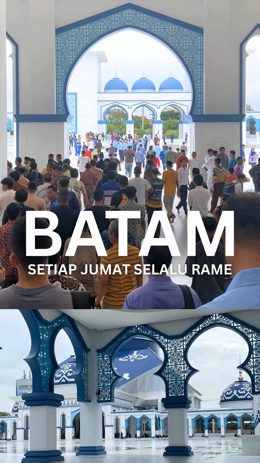 WELCOME TO MASJID AGUNG BATAM Selau rame walau hujan 🌧️  Private trip Batam. ____________ 𝓓𝓸𝓷’𝓽 𝓛𝓲𝓼𝓽𝓮𝓷 𝓣𝓸 𝓦𝓱𝓪𝓽 𝓣𝓱𝓮𝔂 𝓢𝓪𝔂. 𝓖𝓸 𝓢𝓮𝓮! 𝐋𝐢𝐭𝐭𝐥𝐞𝐰𝐚𝐥𝐤 𝐓𝐫𝐚𝐯𝐞𝐥 𝐒𝐞𝐫𝐯𝐢𝐜𝐞 ☎️ +62 811 7711 886 🔎 www.facebook.com/littlewalksg IG Littlewalk.id #batamtour #masjidagungbatam #wisatareligi #batamtiktok #littlewalkasia                   