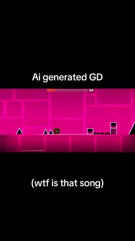 Ai generated GD #Ai #GD #geometrydash 