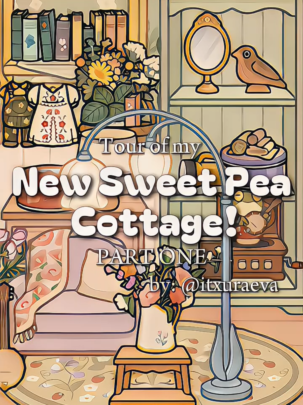 || ˙✧˖°🏡 ༘ ⋆° Decorated Tour Of My New Sweet Pea Cottage ᝰ.ᐟ || 444 you || Part One || || creds: me୨ৎ || • • • #fyp #fypシ゚ #foryoupage #tocabocasweetpeacottage #tocabocalifeworld 