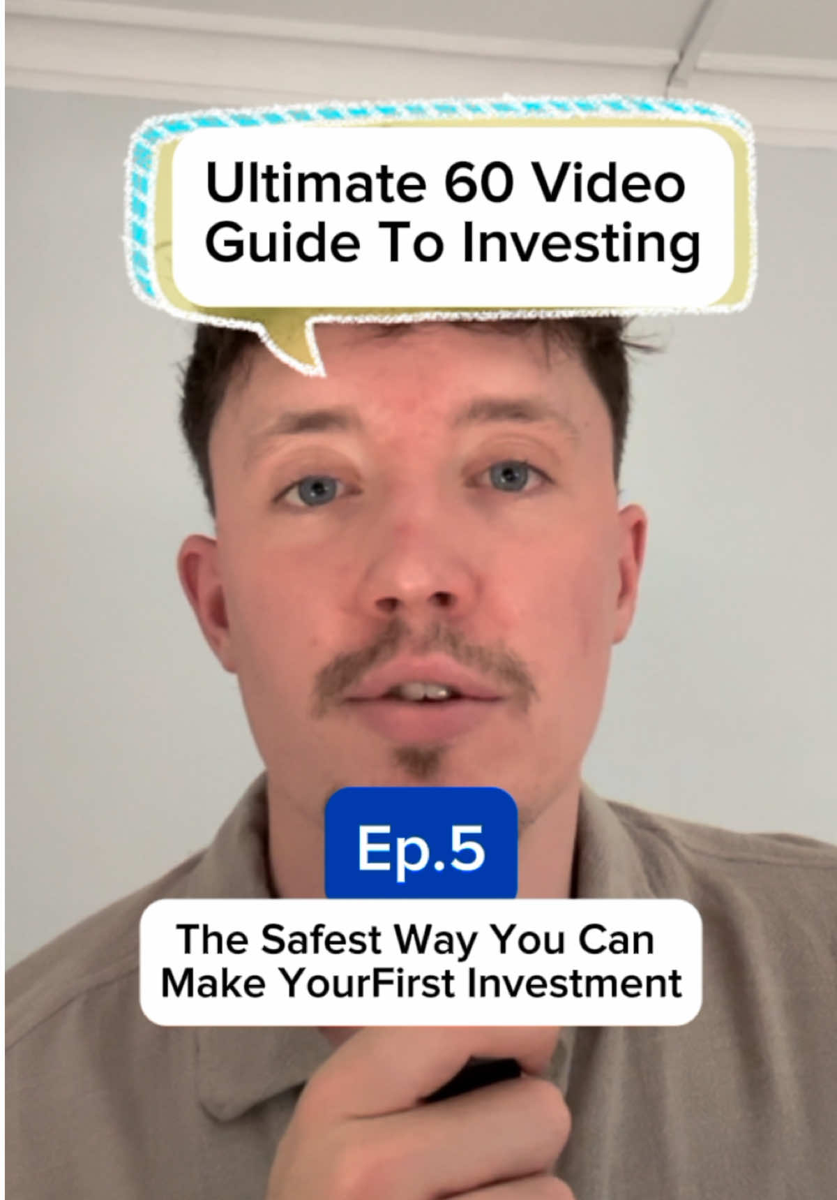 Ep.5 | The Safest Way To Make Your First Investment #stocks #finance #money #investing 