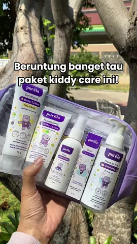 Beruntung banget nemu Paket Skincare Kiddy Care Purela 💜 Kulit sikecil yang tadinya gosong, sekarang berubah jadi glowing maksimal! ✨ Yuk klik keranjang kuning sekarang ‼️ #skincareanak #skincareanakaktif #purela #purelaskincareanak #kiddycarepurela 