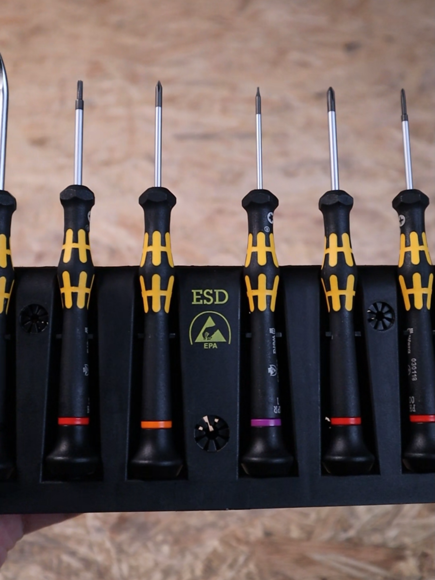 ชุดไขควง Wera Kraftform Micro 6 ESD 05030182001 #wera #tools #DIY #เครื่องมือช่าง #อุปกรณ์ช่าง #ไขควง #ชุดไขควง