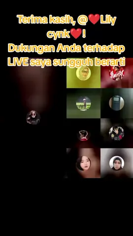 ❤️Lily cynk❤️, terima kasih atas dukungan luar biasa Anda di LIVE saya! Saya akan terus membuat konten LIVE yang lebih baik! @❤️Lily cynk❤️ #tiktoklive #livehighlights #livegift #handhearts #hati 