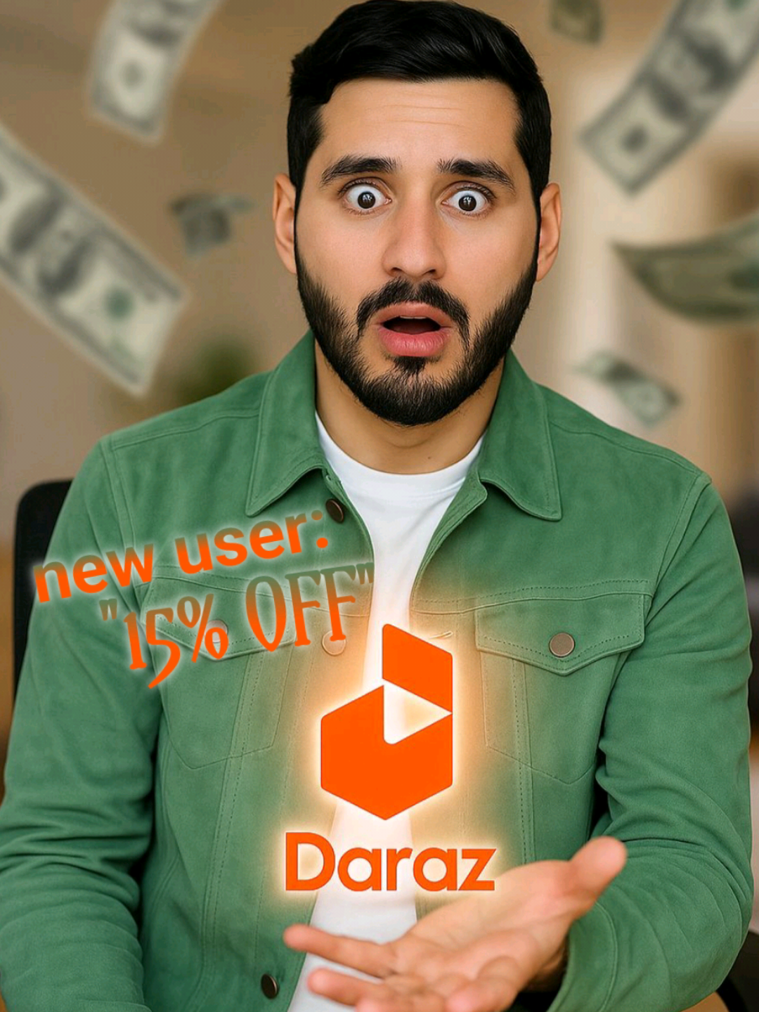 Don't Scroll !! Daraz is giving 15% OFF on first order for new users! 🛍️🔥   Hurry up! Go to my bio, download Daraz 📲 and grab this offer now! 🎁✨ @DarazPK  #tech_broofficial #daraz #darazfinds #darazpk #darazvoucher 