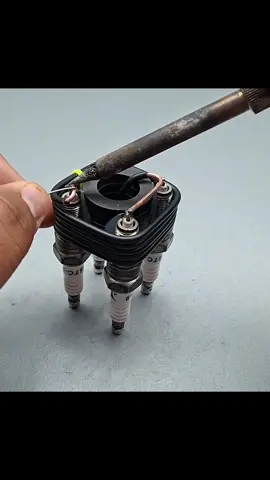 Amazing idea how to create free electric energy using magnet in spark plug in copper wire pvc | Part 1 #freeelectricity #freeenergy #freeenergygenerator220v #electric #foryou 