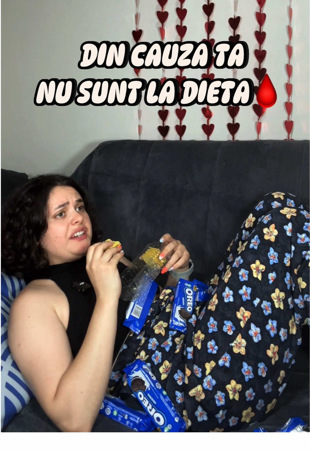 Din cauza 🩸 nu sunt eu la dieta