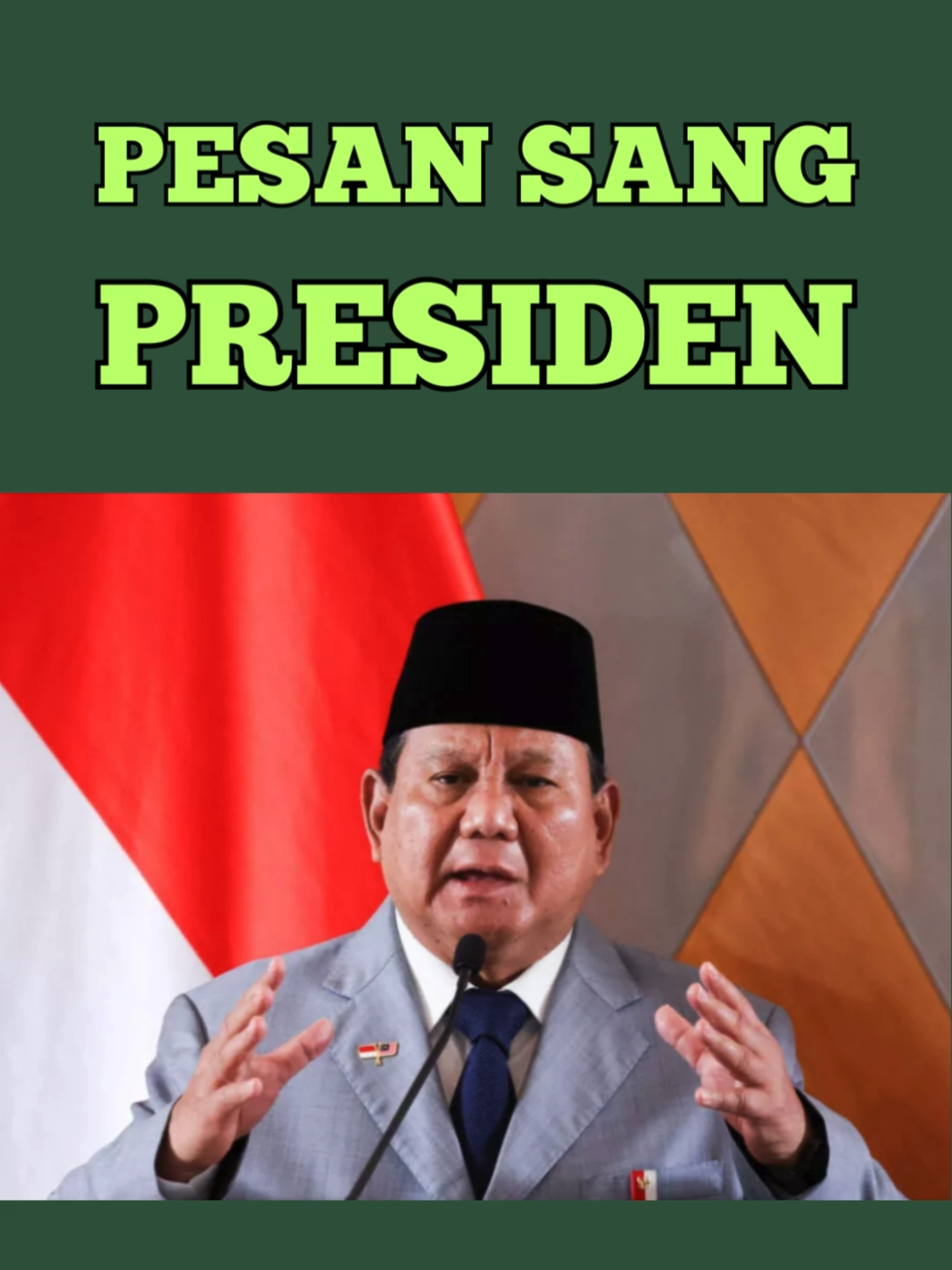 Kritik dan saran yang objektif dan solutif adalah kewajiban kita dan sangat dibutuhkan oleh pemerintah.  Bila dilatari oleh rasa benci, maka tidak lebih dari omon-omon dan nyinyir.  #prabowo #politik #etika #objektif #indonesiamaju #indonesiaemas2045