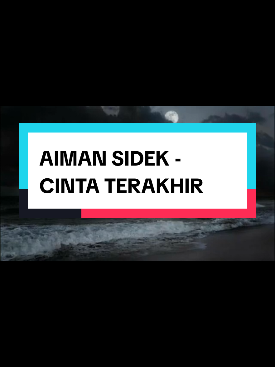 AIMAN SIDEK - CINTA TERAKHIR #liriklagu #lagutrending #lagumelayuterbaik #lagumelayutrending #aimansidek 