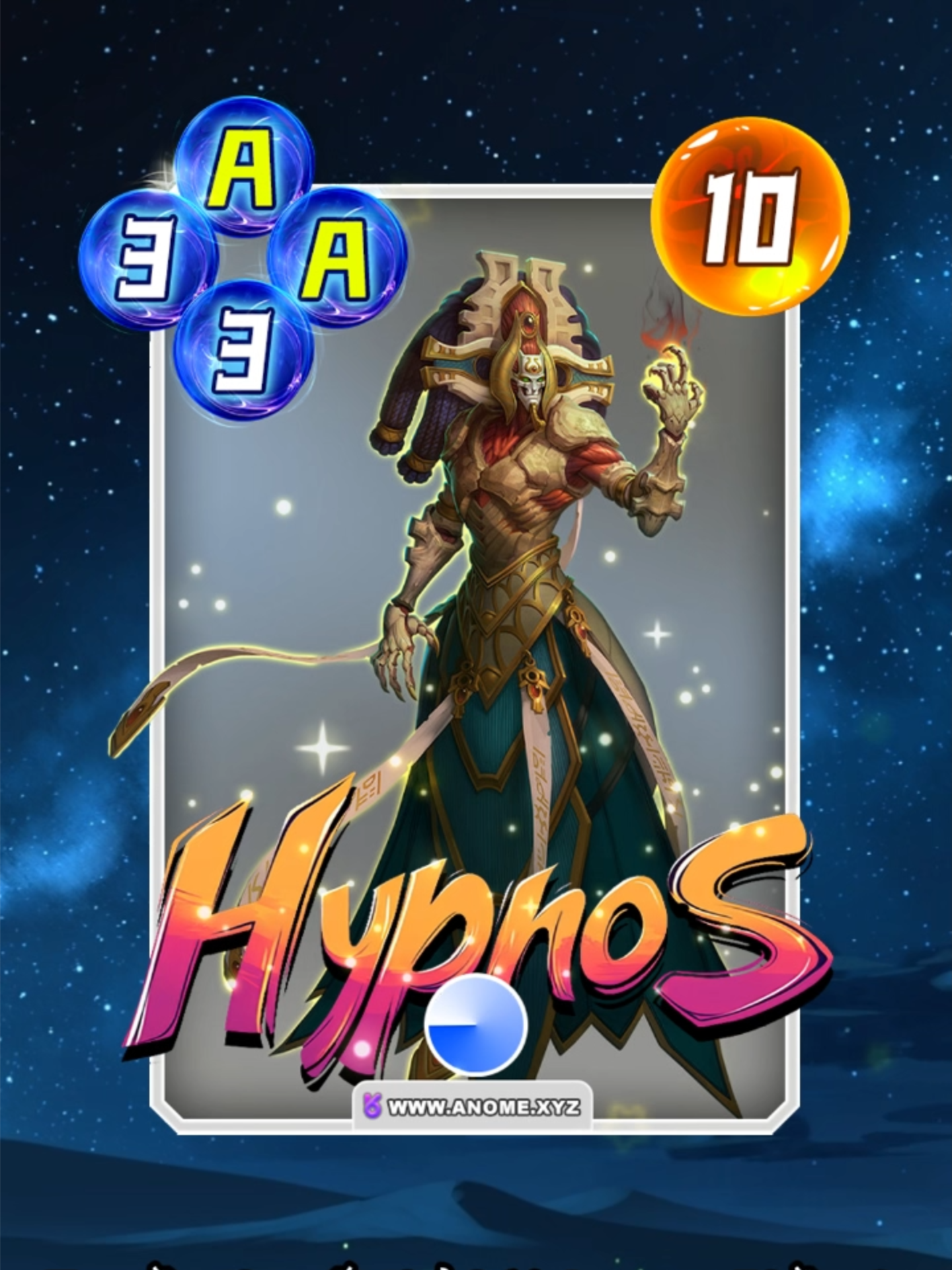 Truyền thuyết thẻ bài Anome Phần 6: Hypnos - Vị thần Ai Cập tối cao #xuhuong #memes #Anome #Anomevn #NFT #BTG #funny #GameFi #Web3 #PlayToEarn #AnomeT9 #Love