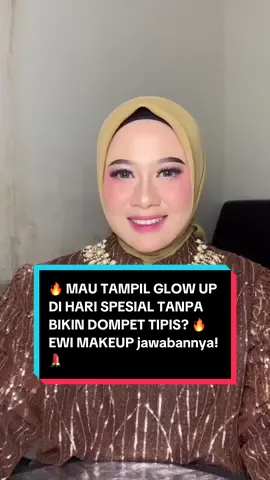 🔥 MAU TAMPIL GLOW UP DI HARI SPESIAL TANPA BIKIN DOMPET TIPIS? 🔥 EWI MAKEUP jawabannya! 💄✨ ✨ PRICE LIST TERBARU – RAMAH DI KANTONG! 🎉 Party Makeup — Cuma 120K 💍 Prewedding — Hanya 200K 🎓 Graduation — Cuma 170K (Gak nyampe 200K!) 💫 Dijamin: ✅ Makeup flawless & tahan lama ✅ Bikin pangling & percaya diri naik level ✅ Cocok untuk semua jenis acara 📆 Booking sekarang sebelum kehabisan slot! 📲 WA: 0877-8759-3311 📍 Fast response, ready bikin kamu tampil stunning!