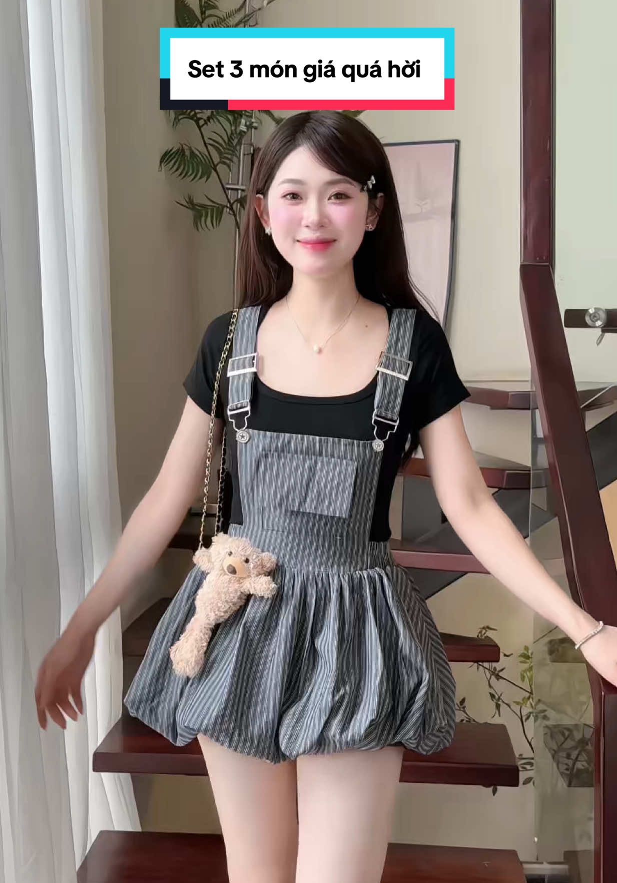 Set 3 món giá quá hời #hanlinhshop #thoitrang #changthoitrang #fashion #reviewlamdep