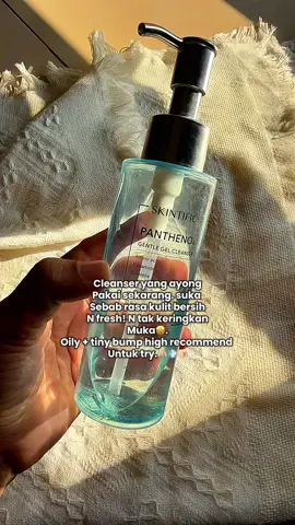 Cleanser best bersih n tak keringkan kulit. #cleanser #pencucimuka #skintific #skintificmy 