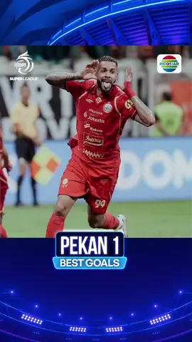 Inilah dia Best Goal pekan 1 yang sudah minsport rangkum dalam satu video🔥.  Yang mana nih jagoan kalian?  #BRISuperLeague #IndosiarSports #IndosiarRumahSepakbolaIndonesia #BestGoal 
