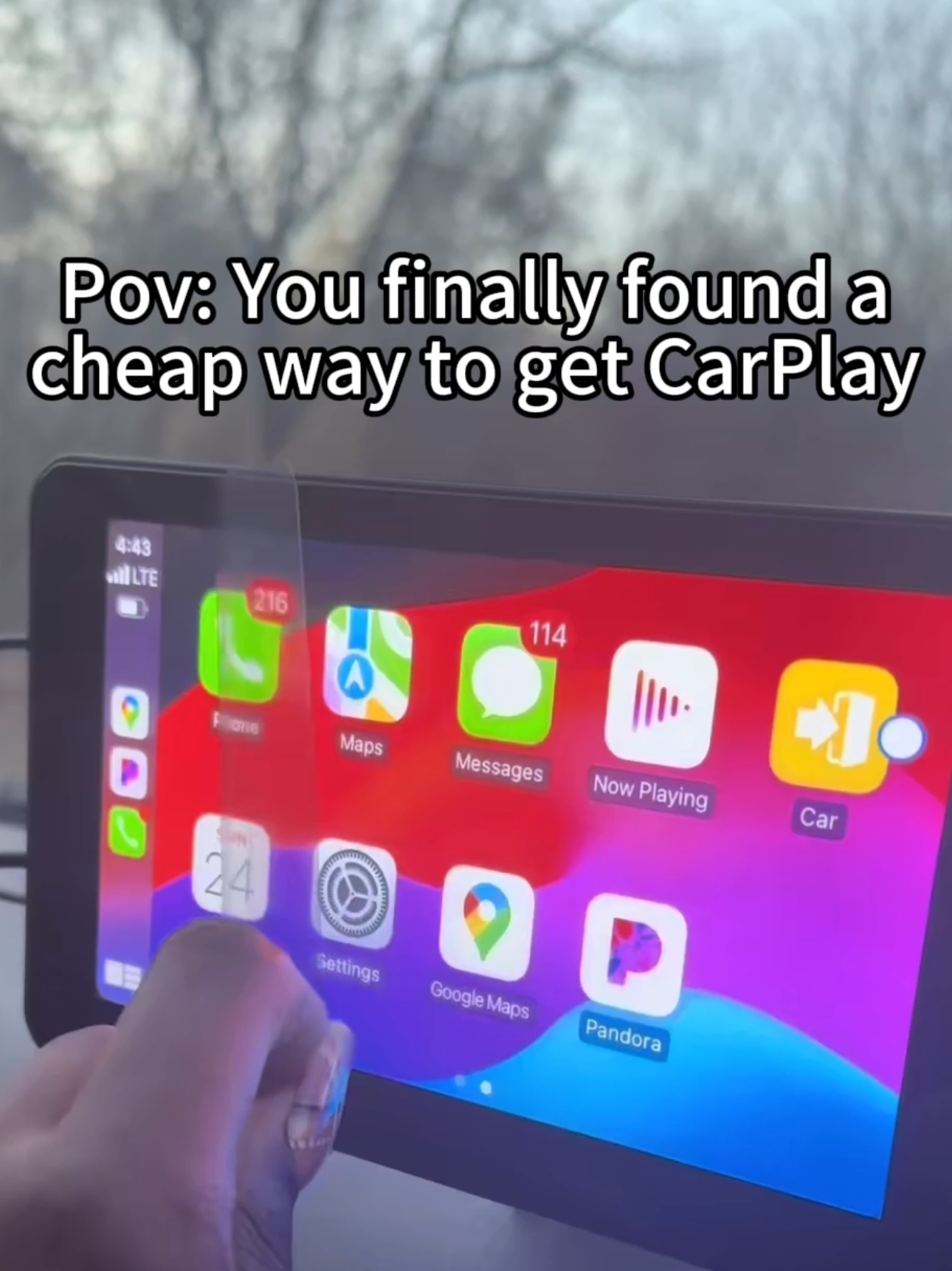 Have a look on our amazing CarPlay, you gonna love it🤩 #carplay #carplaysystems #tiktokmademebuyit #deals #pierdenshop 